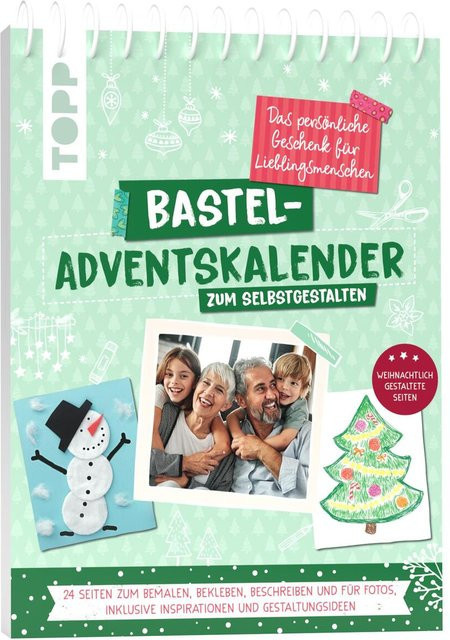 Bastel-Adventskalender zum Selbstgestalten von frechverlag GmbH in Grün - Bild 1