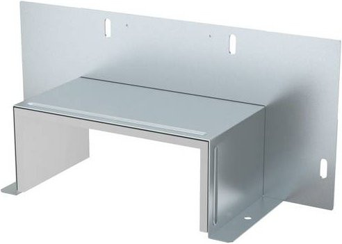 OBO Bettermann Wandanschlussblende aus Metall in Silber - Bild 1