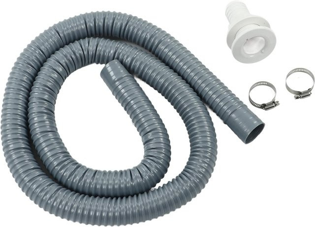 Igeteck Bilgenpumpenschlauch Grau Flexibel für 1-1/2 bis 2 Zoll Auslässe - Bild 1