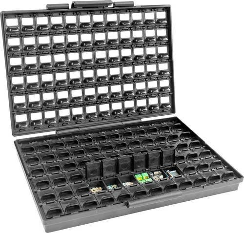 BJZ SMD-Sortiment-Box Schwarz A-34354 B/T/H: 22,4 x 14,5 x 3,8 mm - Bild 1
