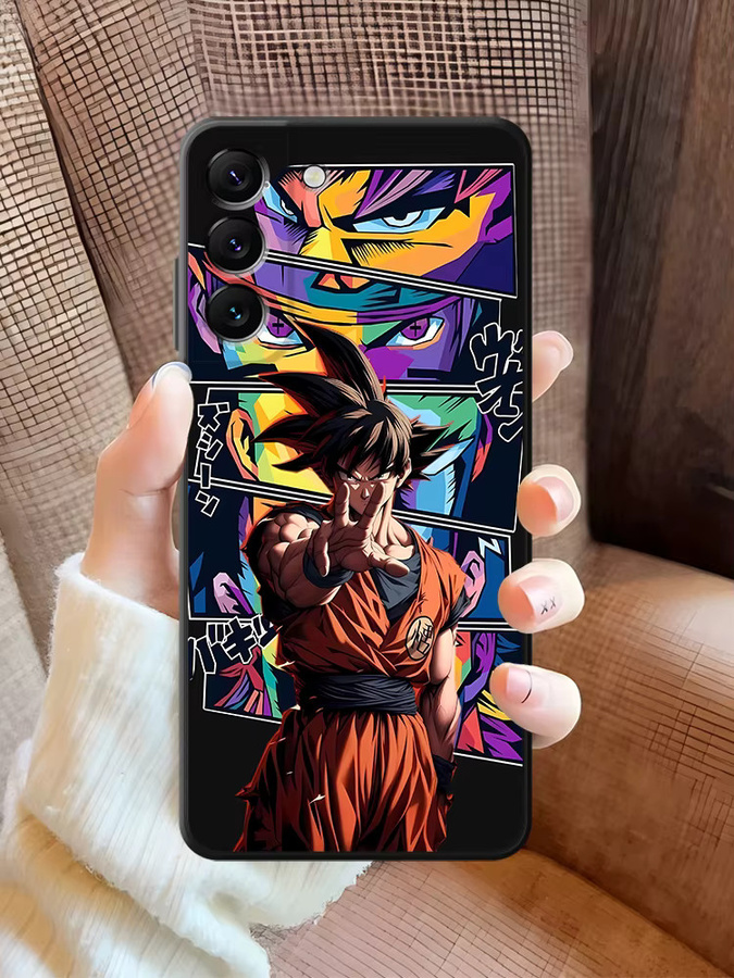 Schwarze weiche Handyhülle Dragon Ball Son für Samsung Galaxy A-Serie in Schwarz und Multicolour - Bild 6
