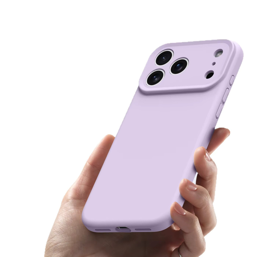 Luxuriöse Flüssigsilikon Handyhülle für Apple iPhone 17 Pro Max und iPhone 17 Pro mit Sturzschutz und spezieller Kamera-Taste - Bild 3