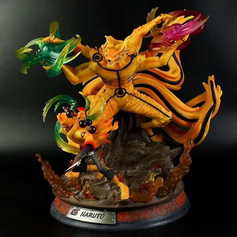 Bandai Naruto Final Battle Kurama Mode Figur, Resin Statue, 36 cm - Bild 2