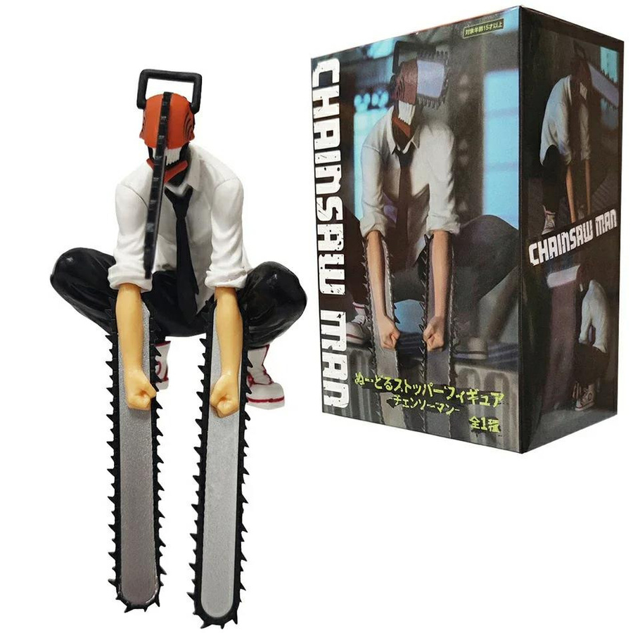 Fashnics Chainsaw Man Anime Figur Denji und Power Action Figur, Multicolor, Höhe: 15 cm - Bild 2