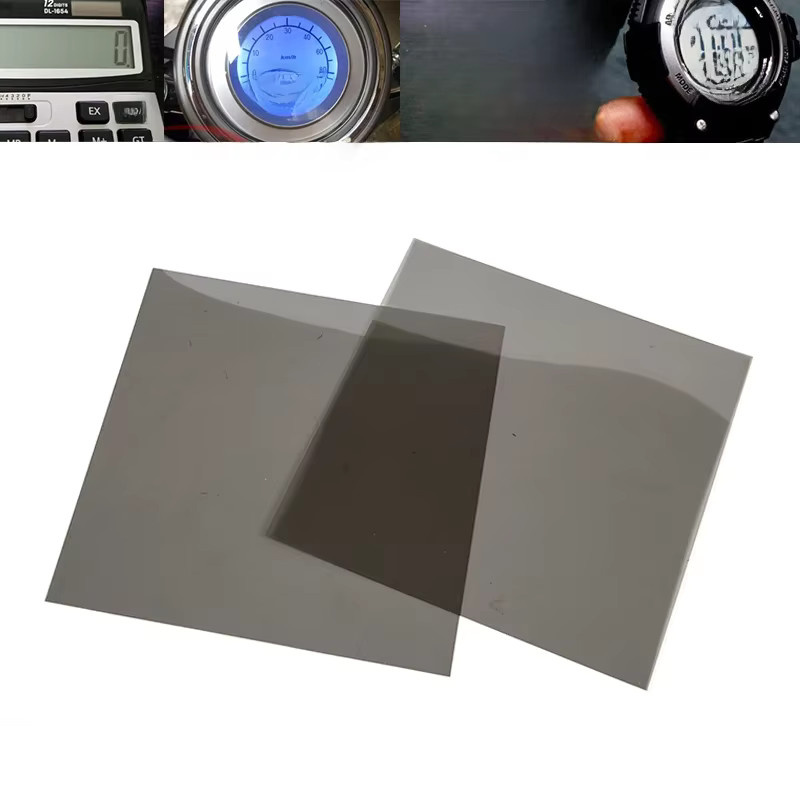 Polarisationsfolie für LCD-Displays zur Reparatur von Uhren, Multimetern und Rechnern, 18 cm - Bild 2