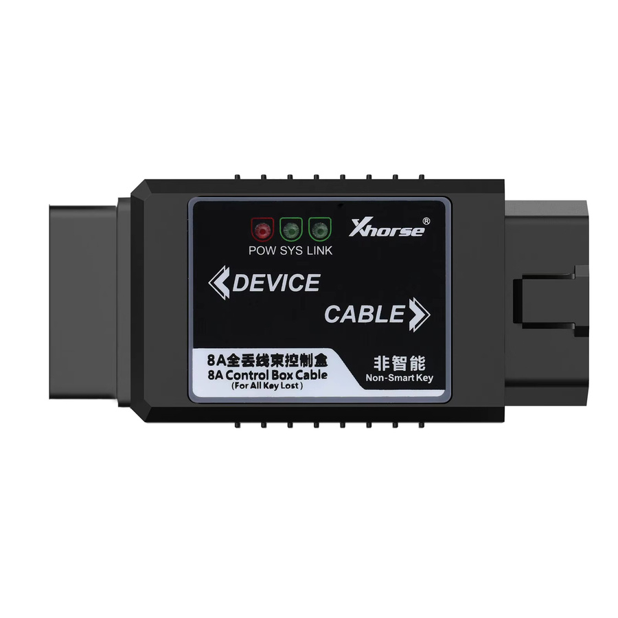 Xhorse VVDI 8A Non-Smart Key Adapter für Toyota in Schwarz zur Verwendung mit VVDI2, VVDI Max und Mini OBD Werkzeugen - Bild 3