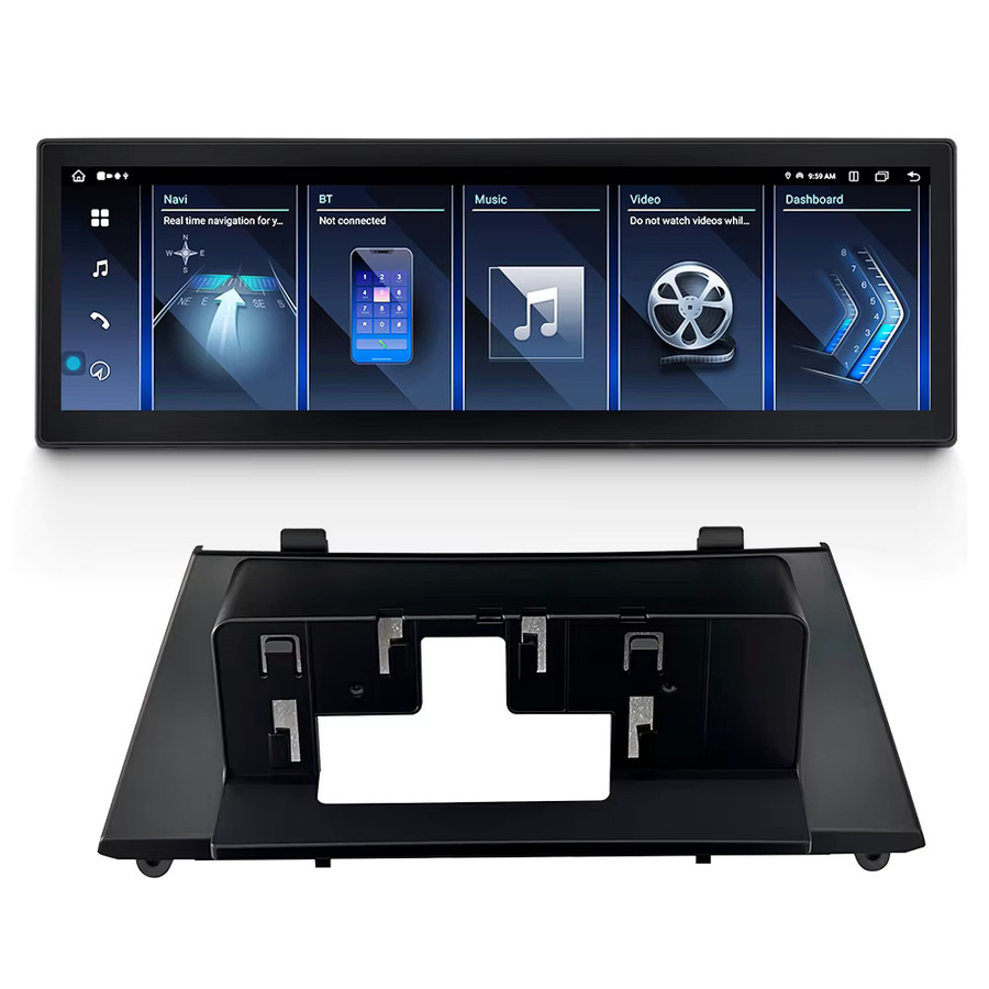 MEKEDE 15-Zoll Multimedia Player mit Carplay und Android Auto für BMW X5 E70 X6 E71 2007-2013 CCC CIC System, 3K QLED HD Display, Schwarz - Bild 4