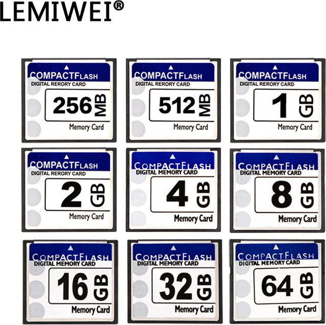 Lemiwei CompactFlash Speicherkarte für deine Kamera in Schwarz - Bild 1