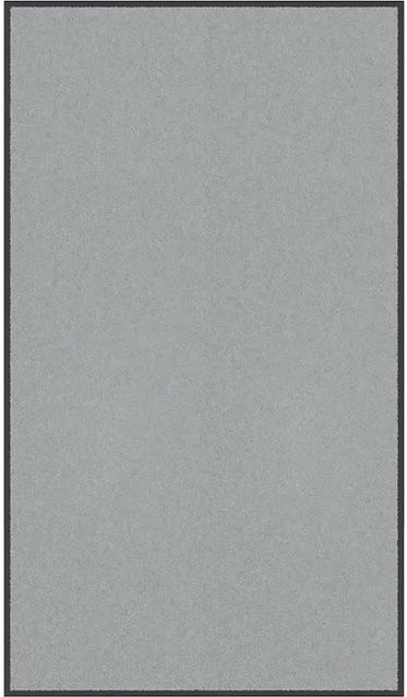 vidaXL Fußmatte Grau, rutschfest und schmutzabweisend, B/T: 115 x 200 cm - Bild 1