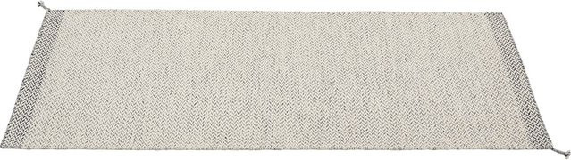 Muuto Ply Teppich aus Wolle in Weiß und Beige, rechteckig, skandinavisches Design - Bild 1