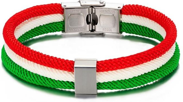 YULIN Armband Edelstahl, Bunt, Unisex, 23cm - Bild 1