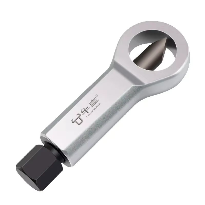 NIUXIANG Heavy-Duty Mutter-Schrauben-Entferner Set zum Lösen von gespaltenen Muttern und Schrauben in Silber, Grün oder Lila - Bild 6