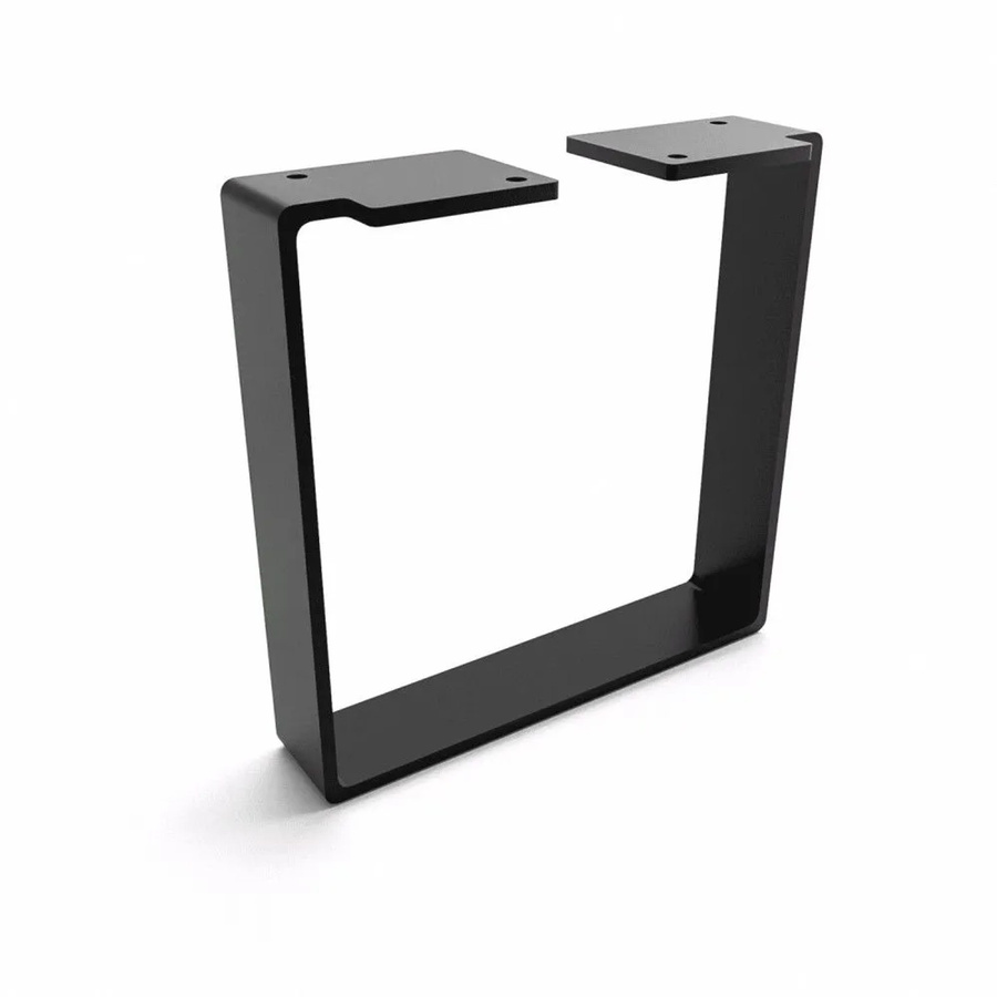 HEVVA Möbelbein LUXEMBURG in Schwarz, Höhe: 20 cm, Tiefe: 20 cm - Bild 2
