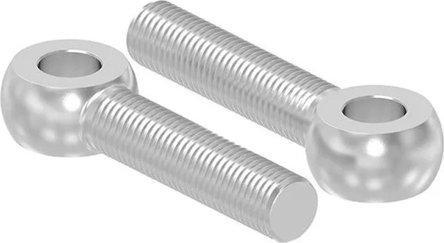 FeNau Augenschraube aus V2A Edelstahl in Silber, M20 x 140 mm, DIN 444 - Bild 1