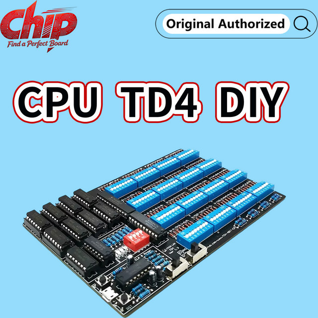 MiiBestOD CPU DIY-Kit TD4 Open Source 4-Bit-CPU Bausatz in Multicolour - Bild 1