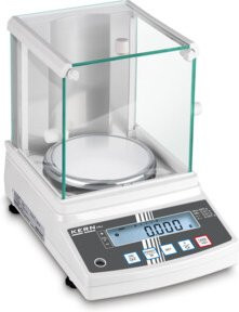 Kern Präzisionswaage PNJ 600-3M+C in Weiß, kalibriert, Max. 620 g, d = 0,001 g - Bild 1