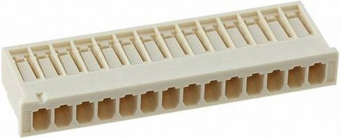 Molex Buchsengehäuse-Kabel in Weiß mit 14 Polen und einem Rastermaß von 2,50 mm - Bild 1
