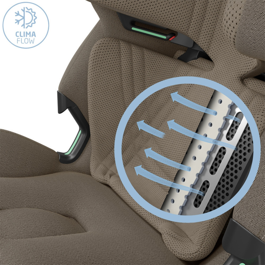 Maxi-Cosi Emerald 360 Pro Kindersitz mit Isofix und Drehfunktion in Authentic Truffle (Braun/Beige) - Bild 6