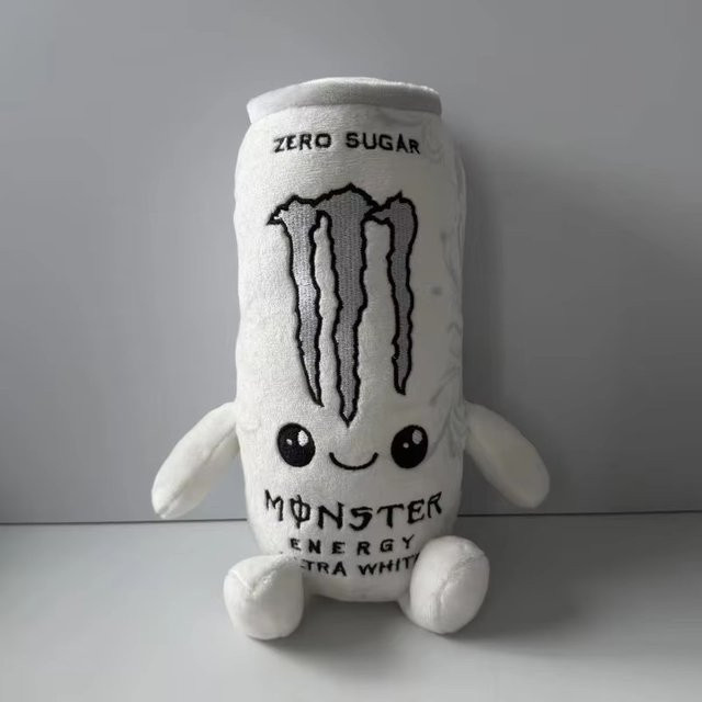 Potdemiel Monster Energy Plüschspielzeug, weiß, ab 14 Jahren - Bild 1
