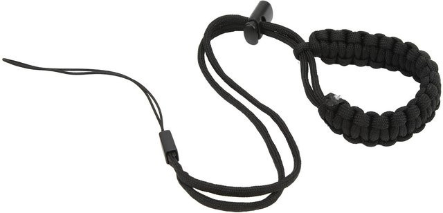 Andoer Handgewebte Taucher-Handgelenkschlaufe als Lanyard für Action-Kameras und Smartphones, Schwarz - Bild 1