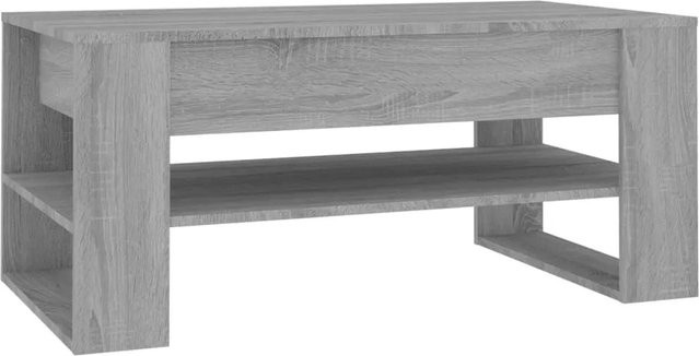 vidaXL Couchtisch in Grau Sonoma aus Holzwerkstoff, B/T/H: 102 x 55 x 45 cm - Bild 1