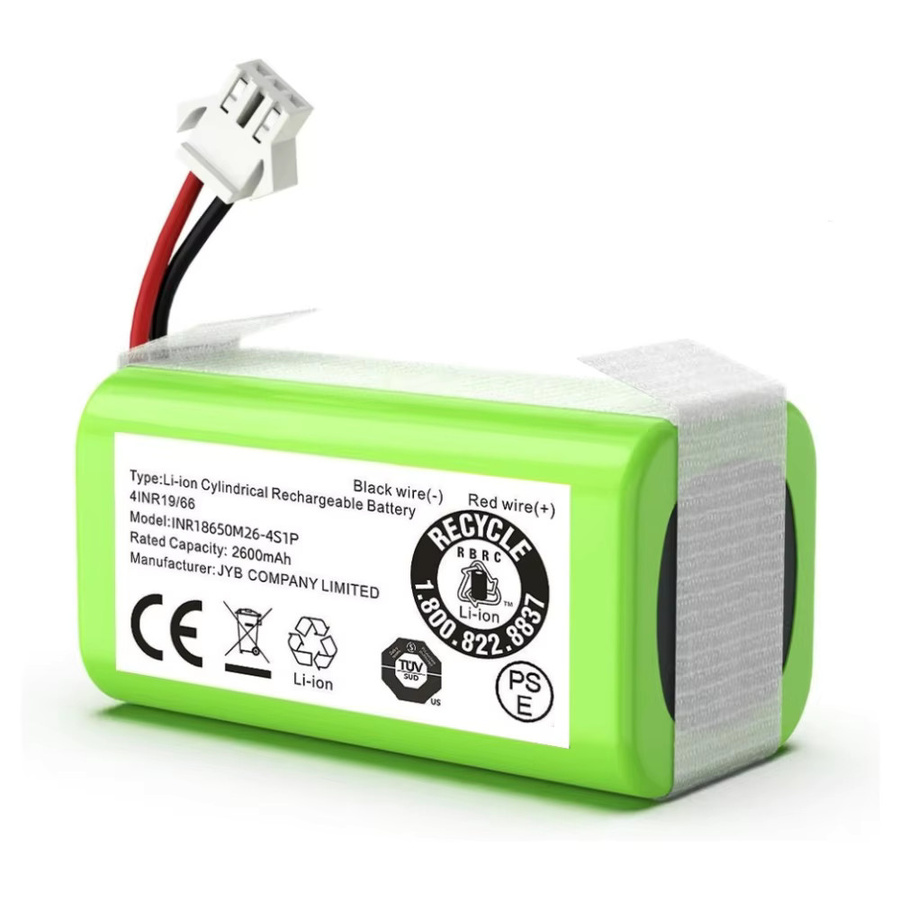 Aleaivy Ersatzakku 14,4V 2600mAh kompatibel mit Ecovacs Deebot N79S N79 DN622 500 und Eufy RoboVac 11 11S MAX 11C 12 15C 15CMAX 15T 15MAX 25C 30C 30 35C G30 G32PRO G10 Hybrid - Bild 2