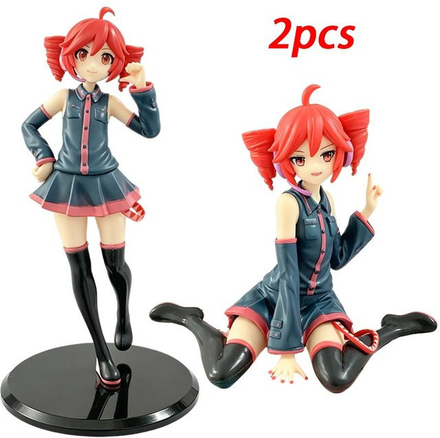 Utau Kasane Teto Premium Chokonose Actionfigur, PVC Modell, ab 14 Jahren - Bild 1