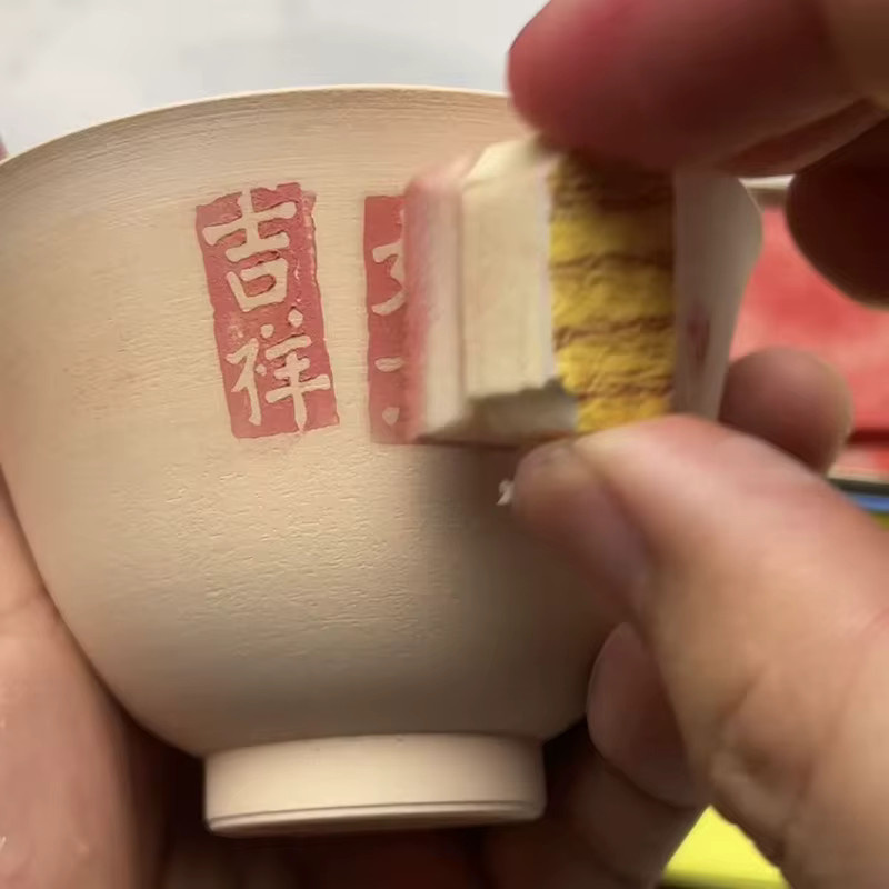 Flexibler gebogener Schwammstempel für Keramik und Ton in Mehrfarbig, DIY-Werkzeug für strukturierte Oberflächen auf unebenen Bögen - Bild 3