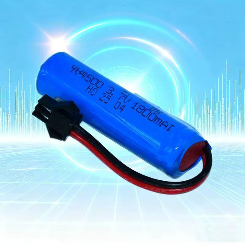 PYLRC 14500 Li-Ion Akku 3,7 V 1800 mAh Blau für RC Fahrzeuge 1:16 1:20 1:24 - Bild 5