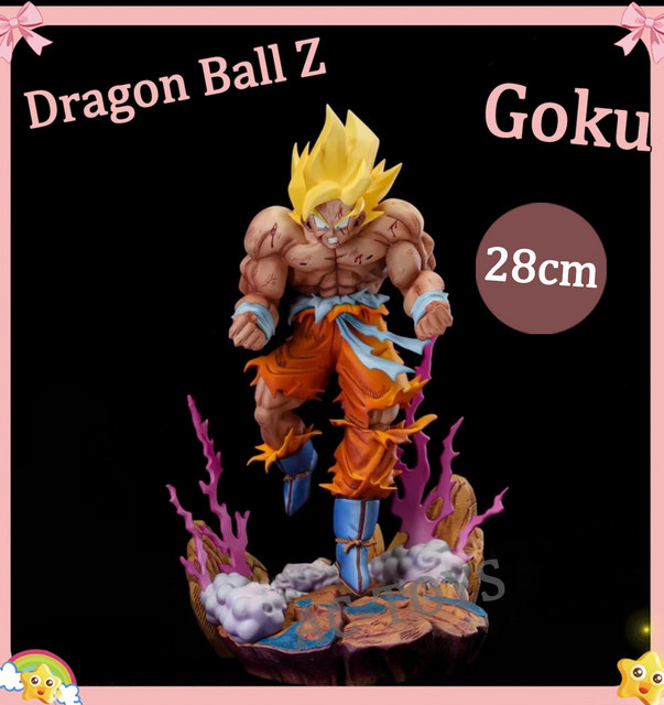 KAMI Studio Dragon Ball Z Super Saiyan Goku Statue, PVC-Figur - Bild 1