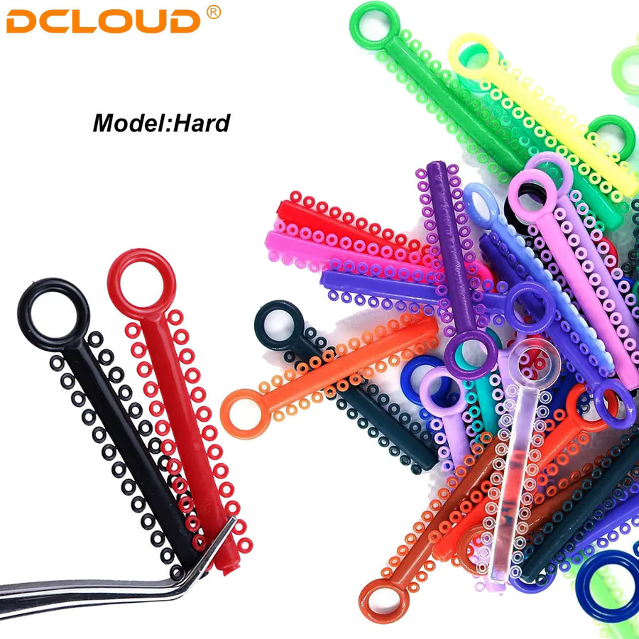 KUCUDENT Dentale kieferorthopädische elastische Ligatur, 40 Stück, Unisex - Bild 2