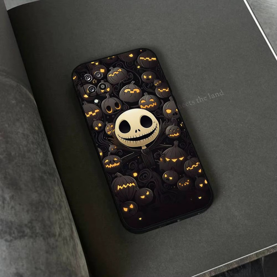 N-Nightmare B-Before-C-Christmas Soft Cover Handyhülle für Samsung Galaxy S21 S22 S23 S24 Ultra S25 Ultra S26 A52 in Multicolour - Bild 5