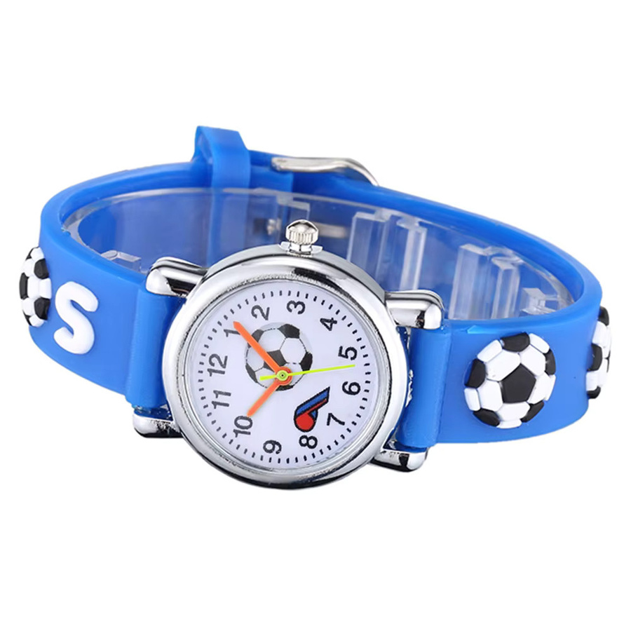 JBAILI Armbanduhr, Quarz, Silikon, Blau, Kinder - Bild 2