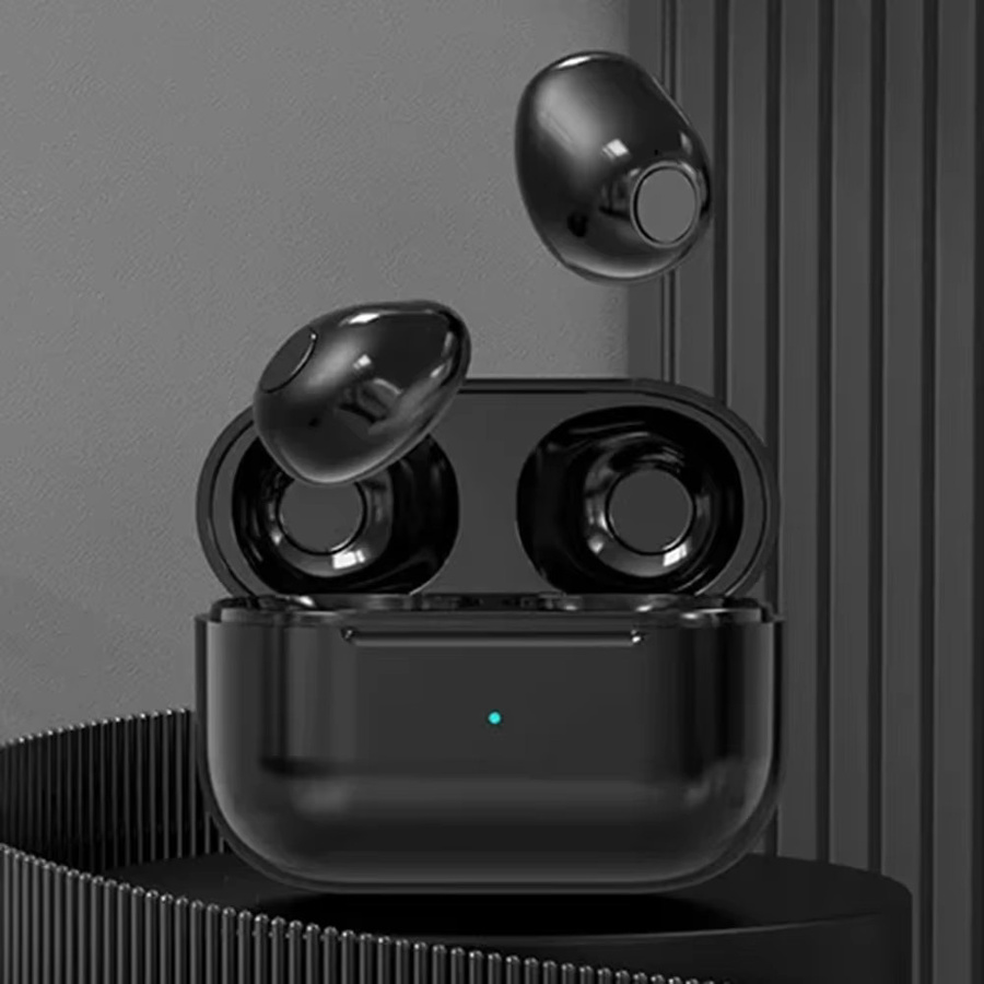 DMWING Mini Unsichtbare In-Ear Bluetooth Kopfhörer V5.2 mit Noise Reduction und Mikrofon in Schwarz - Bild 5