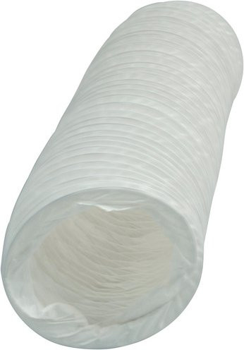 Marley Flexschlauch Lüftungstechnik aus Kunststoff in Weiss, Durchmesser: 12 cm, Länge: 120 cm - Bild 1