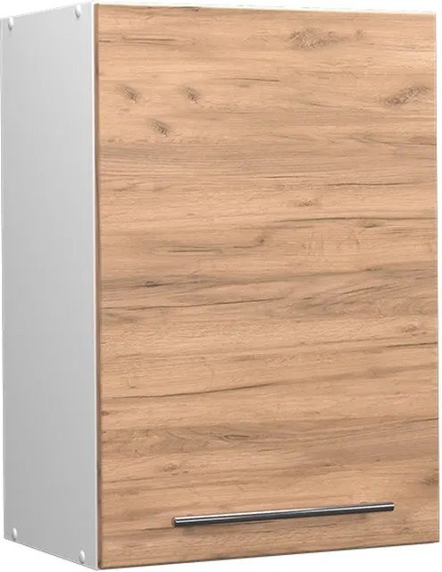 Vicco Hängeschrank Fame-Line Küchenschrank in Weiß und Eiche mit Softclose-Scharnieren und Einlegeboden, Breite: 50 cm, Höhe: 72 cm, Tiefe: 34 cm - Bild 2
