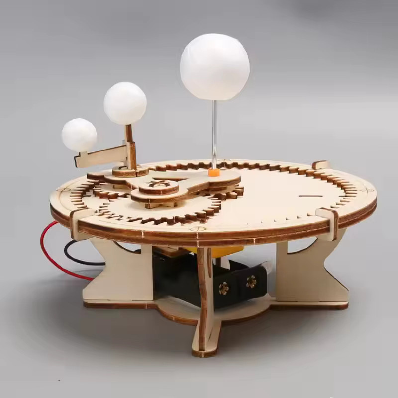 Meade DIY Sonnensystem Modell, mechanisches Set, Holz, Weltraum - Bild 2