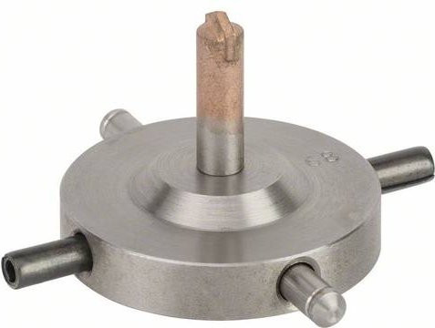 Bosch Zentrierkreuz für Trockenbohrkronen und Dosensenker, Farbe: Silber, Durchmesser: 68 mm - Bild 1