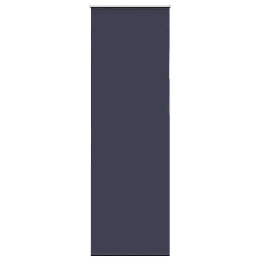 vidaXL Verdunkelungsrollo aus Polyester in Marineblau, B/H: 80 x 230 cm - Bild 2