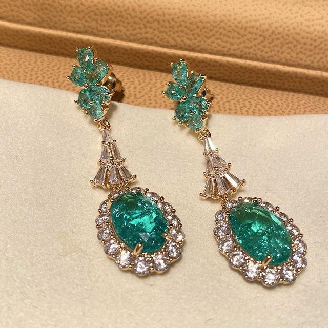 Ohrringe Opal, Weißgold, Damen - Bild 1