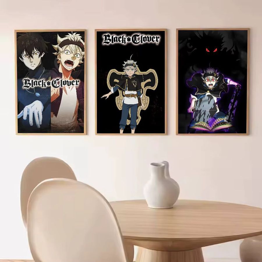 Black Clover Anime-Poster von Potdemiel, ungerahmtes Wandbild in Multicolor für deine Wanddekoration - Bild 2