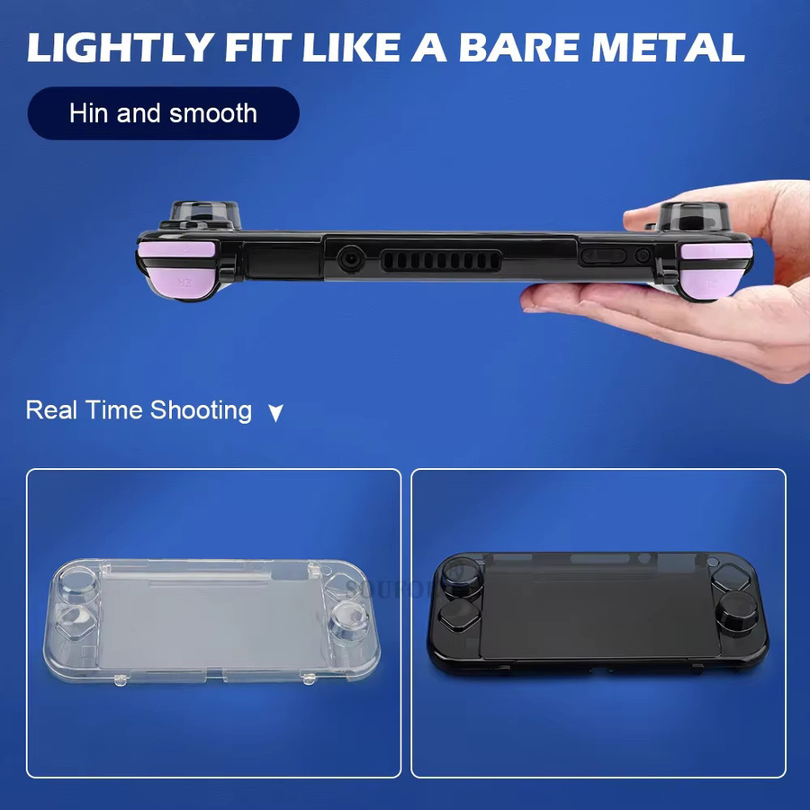 MBCHIPSTAR Transparente All-Inclusive-Hartschalenhülle aus PC für Nintendo Switch Lite - Bild 3