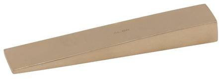 KS Tools BRONZEplus Flanschkeil aus Aluminium-Bronze in Gold, B/H/T: 150 x 40 x 13 mm - Bild 1