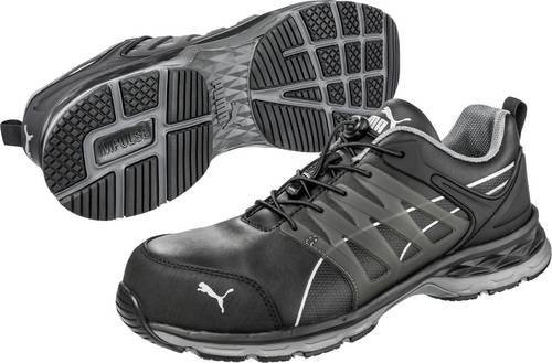 Puma Safety Velocity 2.0 S3 Sicherheitshalbschuh aus Leder in Schwarz, Schuhgröße 36 - Bild 1