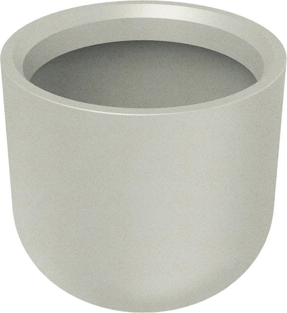 Prosperplast Blumentopf Molta Hoch in Sand, Höhe: 60 cm, Durchmesser: 55 cm - Bild 1