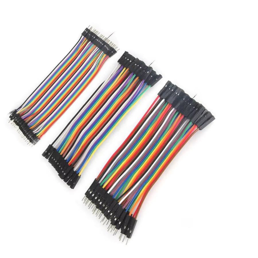 CKCTINNER Dupont Jumper Kabel Set für PCB DIY in Mehrfarbig mit verschiedenen Steckertypen und Längen - Bild 1