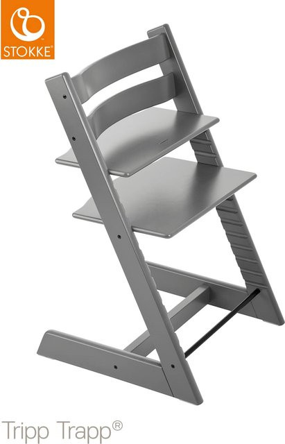 Stokke Tripp Trapp Treppenhochstuhl Bundle in Grey mit Newbornset und Babyset - Bild 1