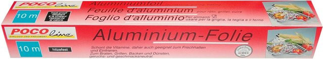 Alufolie Poco Line Silber B/H/T: 31 x 4,5 x 4,5 cm - Bild 1
