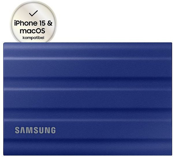 Samsung Portable T7 Shield Externe SSD 1TB USB 3.2 Gen 2 Blau - Bild 2