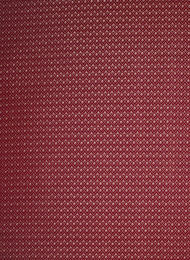 Quenin Stoff Myosotis - Griotte mit floralem Design in Rot - Bild 1